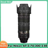 AF-S 70-2002ค่ะสติกเกอร์8E กล้องเลนส์ Coat Wrap ฟิล์มไวนิล decal ผิวสำหรับ Nikon 70-200มม. 2.8E FL ED VR 70-2000 2.8 F2.8 E F2.8E