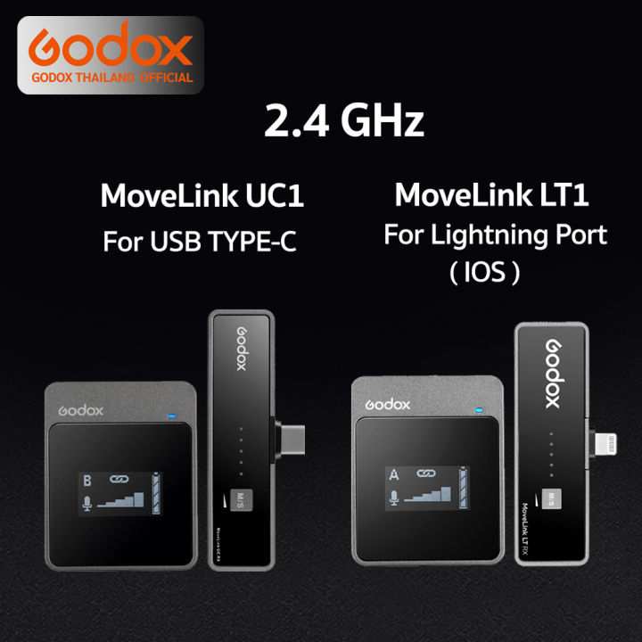 godox-microphone-movelink-uc1-amp-lt1-2-4-ghz-wireless-microphone-สำหรับ-smartphones-amp-tablets-รับประกันศูนย์-godox-thailand-3ปี