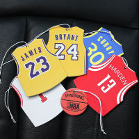 【cw】Car Air Freshener Basketball Uniform Hanging Aromatpy Tablets Basketball Celebrity Clothes Car Accessories Interior Ornament ！