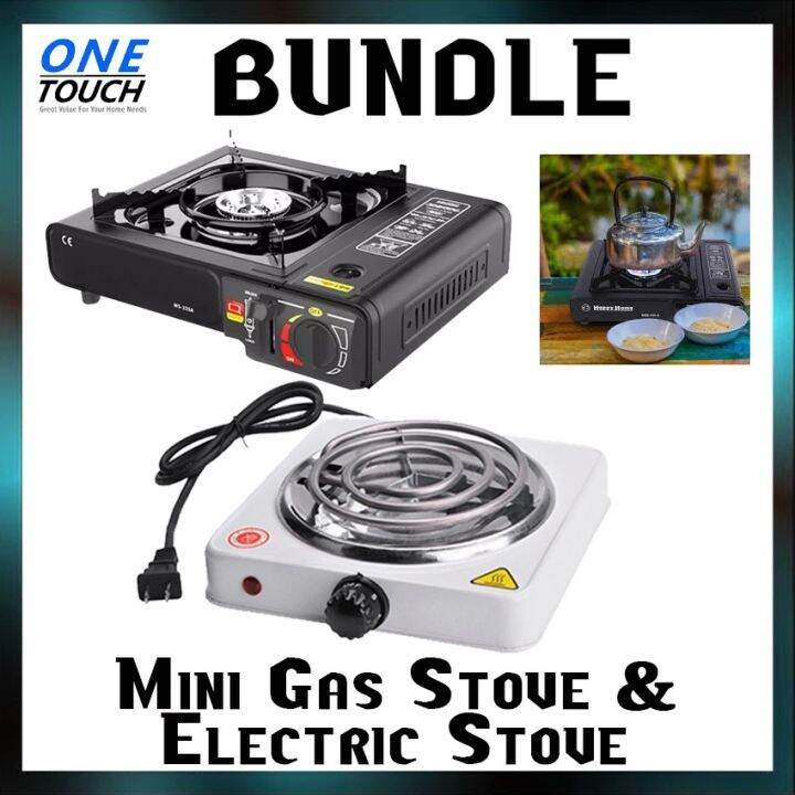 (BUNDLE) BDZ155A Portable Butane Mini Camping Gas Stove WITH Portable
