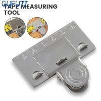 Precision Tape Measure Aid Fixing Clip Tool เส้นโค้งสแตนเลสมุมอ่านเทปวัดคลิป GUFUZI