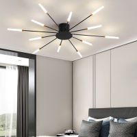 LED chandelier living room bedroom dining room study decoration AC110V220V household new aluminum chandelier modern ceiling lamp