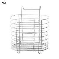 Multifunctional Stainless Steel Oval Chopstick Cage With Hook Design Kitchen Supplies