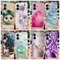 เคสสำหรับ Vivo S17 Pro เคส Vivo S17t ฝาพิมพ์ภาพสุดหรูซิลิโคนใสโทรศัพท์ TPU แบบน่มเคสสำหรับ Vivo Vivo S17 T VivoS17 Pro