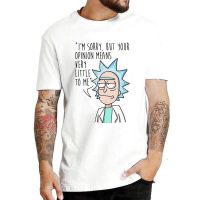 New Fashion Printed T-Shirt rick And Morty Short Sleeve | Mens Casual Wear Simple Styleเสื้อยืด  IVQY