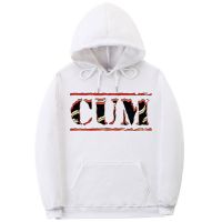 Doom Cum Graphic Print Hoodie Man Casual Sweatshirt Mens Vintage Streetwear Unisex Oversized Hoodies Men Loose Pullover Homme Size XS-4XL