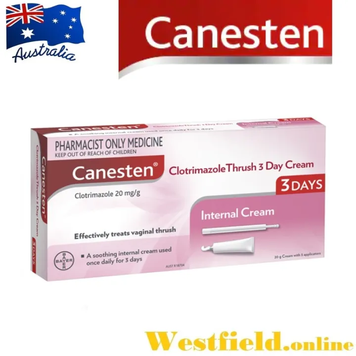 [Australia Import EXP 05/2026] Bayer Canesten Clotrimazole Thrush ...