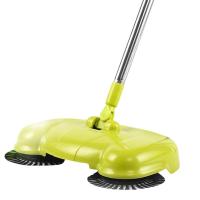 MAI_ไม้กวาด Sweeper Spinning Broom  ดูดฝุ่น  อัจฉริยะ ใช้ง่ายด้ามปรับได้3ระดับ ประกอบง่าย หมุนไ ไม้กวาดบ้าน  ไม้กวาดฝุ่น