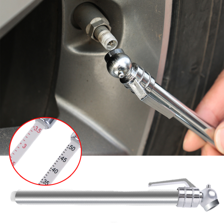 Universal Portable Mini Durable Car Styling Pressure Gauge Pen Shape
