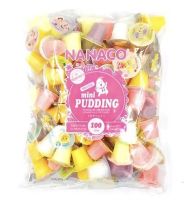 Nanaco Mini Pudding with Nata De Coco | นานาโกะ ขนมมินิพุดดิ้ง ผสมวุ้นมะพร้าว​กลิ่นผลไม้ 100 ถ้วย