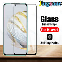 Jingsanc 1 ~ 2ชิ้นสำหรับ Huawei Nova 10 SE เต็มครอบคลุมกระจก9H ความแข็งป้องกันรอยขีดข่วนฟิล์มป้องกันหน้าจอ