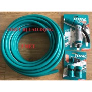 BỘ 5 MÉT ỐNG DÂY PVC TOTAL KHỚP NỐI ỐNG VÀ VÒI XỊT TƯỚI CÂY THPH2001