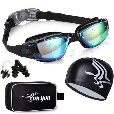 Professional Goggles Anti-Fog UV Protection Adjustable Swimming Goggles Men Women Waterproof silicone Swim glasses Pool Eyewear Goggles