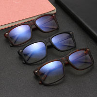 Anti Blue Light Computer Glasses Frames Men Glass Frames Women Trend Brand Optical Matte Black Leopard Anti-UV Gaming Eyewear