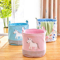 Ins Style Toy Basket Foldable Laundry Basket PinkBlue Laundry Basket for Baby