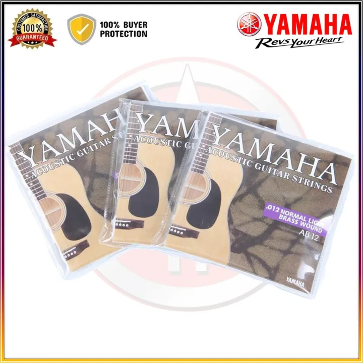 Yamaha Acoustic Guitar Strings Pro Level NanoCoated 85/15 Bronze 0.12