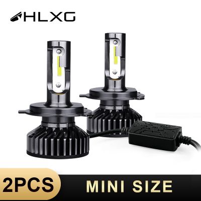 HLXG lampada h7 Bulb H4 4300K 5000K 6500K Car Headlight H11 H8 H9 mini Light 60W 10000LM 9006 HB4 HB3 9005 led super led 9006