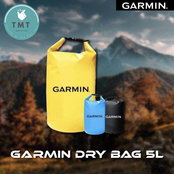 garmin-กระเป๋ากันน้ำ-5-ลิตร-รุ่น-gm-dry-bag-5l-น้ำหนักเบา-พกพาง่าย-พร้อมลุยไปทุกที่