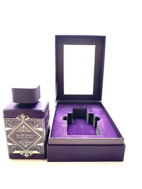 Lattafa Perfumes Bade'e Al Oud Amethyst Oud For Glory Amethyst Eau de