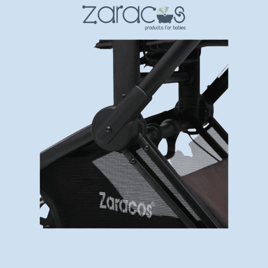 Xe đẩy cho bé zaracos zippy 8186 dark brown zaracos việt nam - ảnh sản phẩm 5