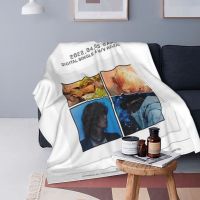 BIGBANG STILL LIFE GD Flannel Printed Sleeping Blanket Pattern Design Cotton Bed Blanket Kumot Double Size