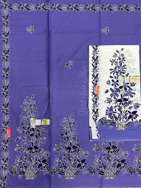 ผ้าพันอินโดนีเซีย-ผ้าบาติกขนาดใหญ่-ผ้าตัดชุดเซ็ทคู่-ขนาด-4-6-เมตร