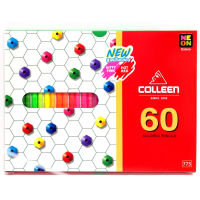 (KTS)ดินสอ สีไม้ COLLEEN 1 หัว 60 สี