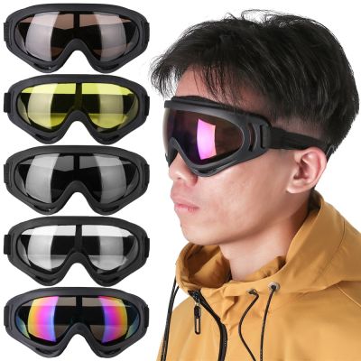 1PC Unisex Skiing Glasses Winter Windproof Goggles Eyewear Ski Dustproof Lens Sunglasses Outdoor Sports Cycling Frame Glasses Goggles