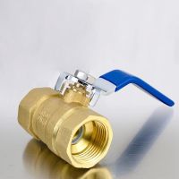 1/2" 3/4" 1" 2" Brass BSP Thread Ball Valve With Lever Handle Copper Plumbing Tap Plumbing Valves