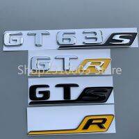 ตราสัญลักษณ์โลโก้ตัวอักษรสำหรับ Mercedes Benz Amg Gt Gt43 Gt53 Gt50 Gt63 Gts Gtr สติกเกอร์แต่งท่อรถยนต์