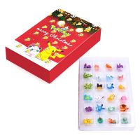 In Stock 24Pcs Set Pokemon Figure Christmas Advent Calendar Blind Box Gift Kawaii Pikachu Anime Figural Action PVC Model Kid Toy