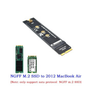 Bộ Chuyển Đổi M.2 NGFF SATA SSD, Thẻ Cho MacBook Air A1465 A1466 2012