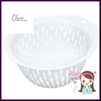 ตะแกรงล้างผักกลม MICRONWARE 22 ซม. สีขาวKITCHEN MESH ROUND MICRONWARE 22CM WHITE **ด่วน สินค้าเหลือไม่เยอะ**