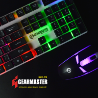 GEARMASTERGMK712# Combo Set ไฟสวย Keyboard +Mouse รุ่น gmk712 ราคาประหยัดคุ้มค่า สินค้าพร้อมส่ง ส่งไว ส่งเร็ว