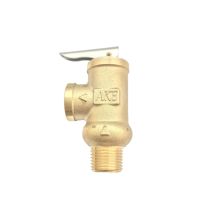 YA-15 Brass Relief Valve 1/1.5/2/3/4/5/6/7/8/9/10Bar Opening Pressure Safety Valve BSP1/2 quot; for cold water pump protection pipe