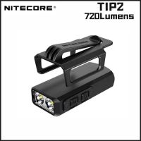 NITECORE TIP2 Keychain Light 720 Lumens Utilizes 2 x CREE XP-G3 S3 LED Rechargeable Dual-Core Magnetic Powerful Torch Flashlight Rechargeable  Flashli