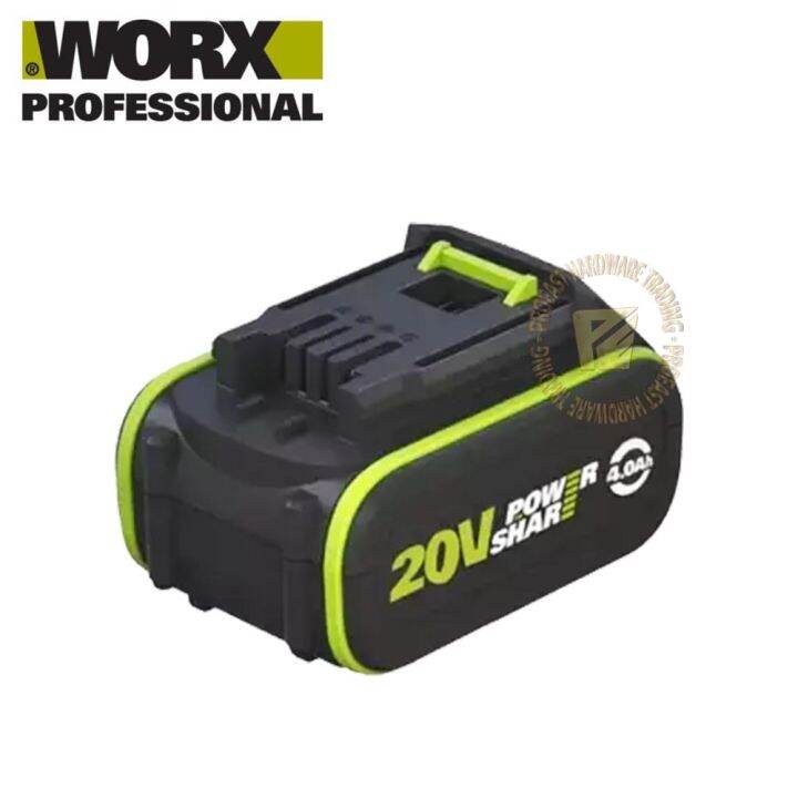 WORX WA3595 20V 4.0 Ah Li ion Battery Pack Lazada