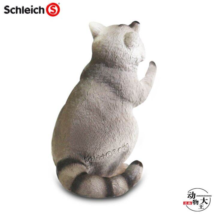 german-schleich-siles-new-simulation-wild-animal-model-raccoon-toy-baby-cognitive-enlightenment-ornament