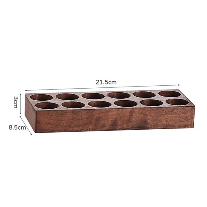 single-dose-coffee-bean-storage-tubes-coffee-bean-cellar-wooden-display-stand-and-funnel-espresso-accessories