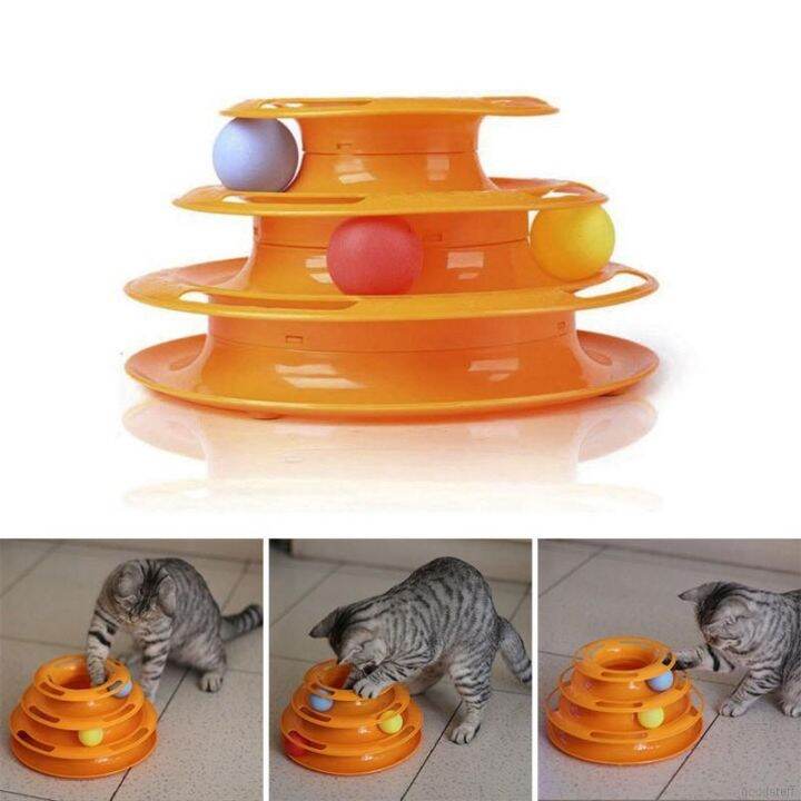 1pcs-funny-intelligence-triple-play-disc-pet-cat-toy-balls