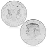 เหรียญพิเศษของอเมริกา45th ประธานาธิบดีโดนัลด์ทรัมเพรโทเค็นที่ระลึกแปลกใหม่