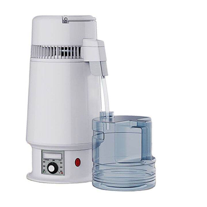220V 4L Water Bottle Filter Distiller Purifier Portable Tabletop