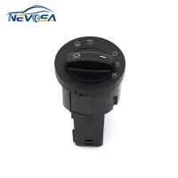 ‘【；、’ Nevosa 6Q0941531N 6Q0941531C Car Headlight Head Fog Lamp Light Control Switch For VW Beetle Polo Sharan Eurovan Transporter