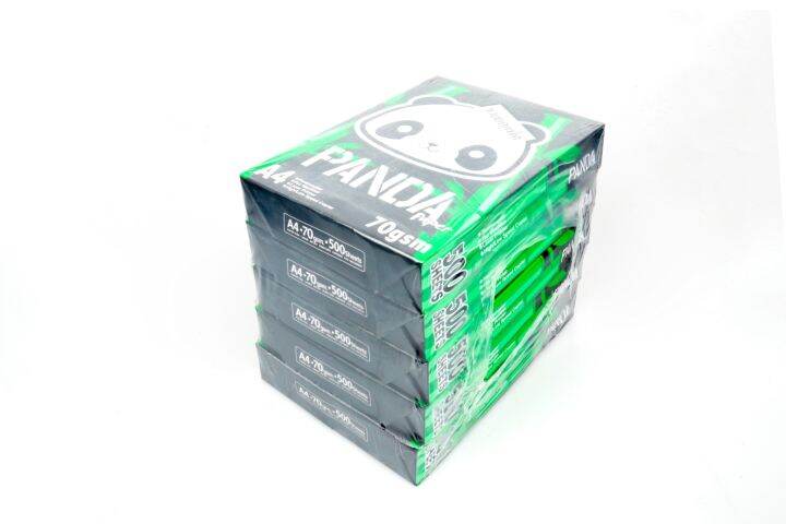 panda-กระดาษถ่ายเอกสาร-a4-70-แกรม-500-แผ่น-รีม-แพ็ค-5-รีม-p5