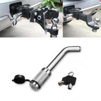 Trailer Hitch Lock 5/8" Aluminium Hitch Pin พร้อมกุญแจสำหรับ Heavy Duty Tow Locking Trailer Hitch Lock 5/8" Aluminum Hitch Pin with Keys for Heavy Duty Tow Locking