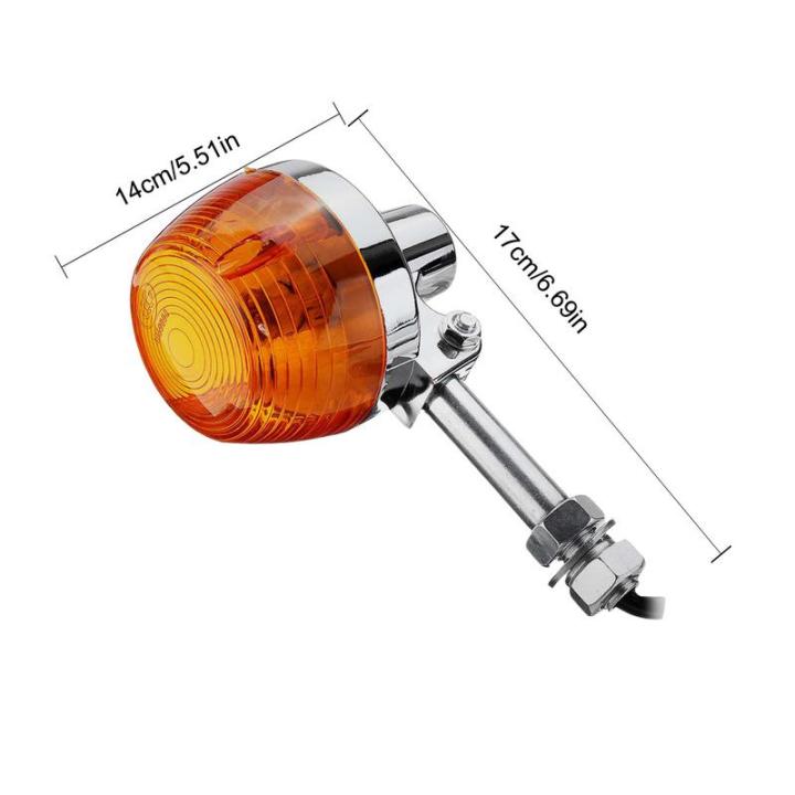 forhonda-c70-0-ct90-cb350-cm400-xl100รถจักรยานยนต์ตัวบ่งชี้-flashers-ไฟกระพริบ-amber-โคมไฟไฟเลี้ยว