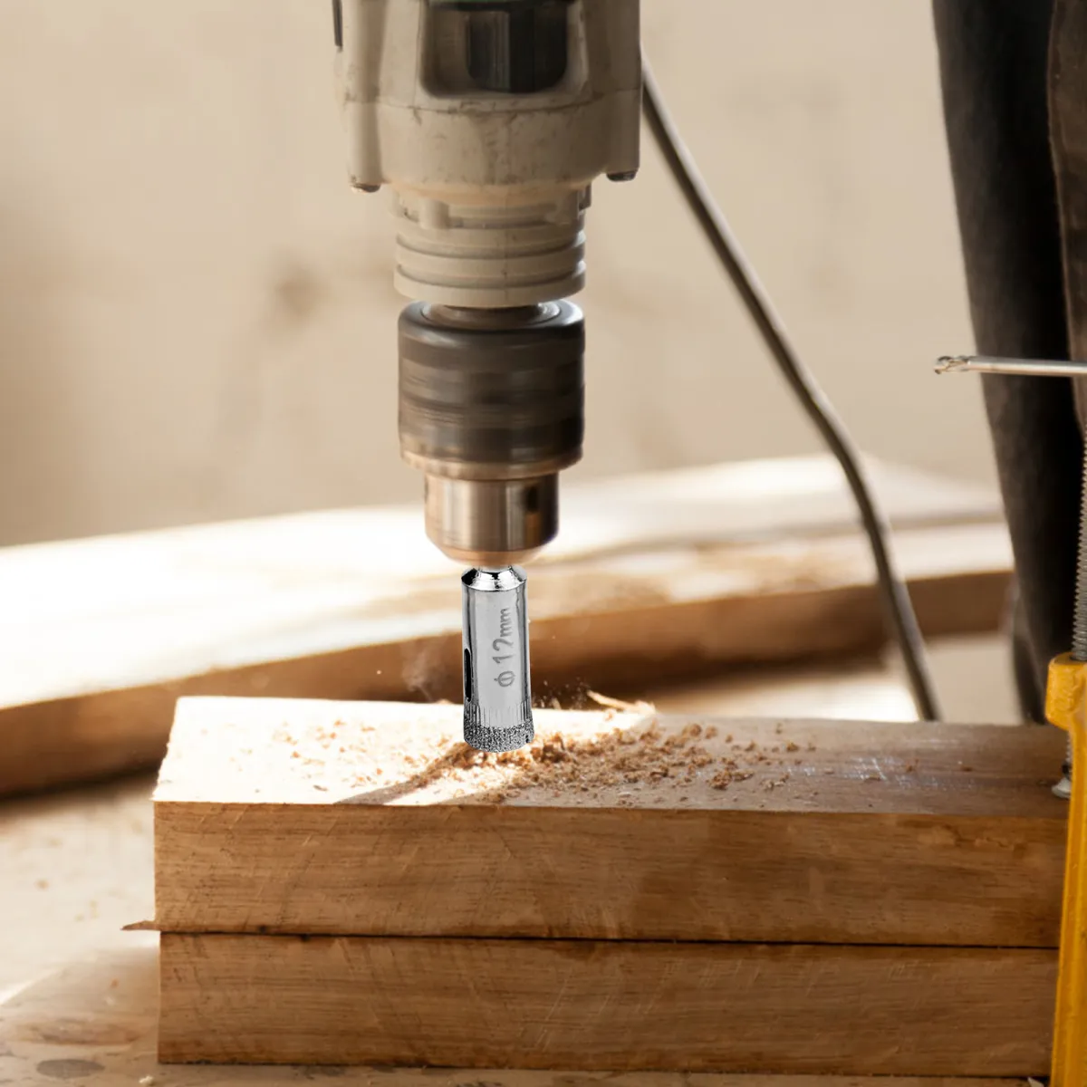 Router Bit In Drill Press
