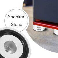 Q44Pcs 40X20mm Aluminum HiFi AMP Speaker Isolation Stand Tur