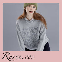 [พร้อมส่ง/ของแท้] Kirsh - Aristocats Embro Sweatshirt