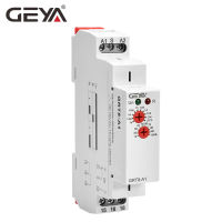 จัดส่งฟรี GEYA GRT8-A 16A อิเล็กทรอนิกส์ SPDT ON Delay Timer รีเลย์เวลารีเลย์12V 24V 220V DIN Rail ประเภท AC230V หรือ Ac DC12-240V